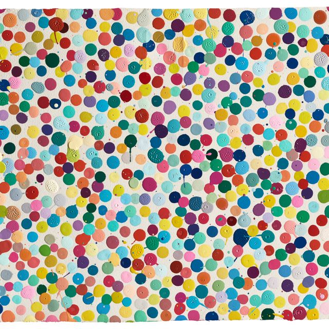 Damien Hirst — 5459. Или, по крайней мере, немного воображения, исходя из: Валюты