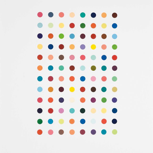 Damien Hirst — Раствор ксилолцианолового красителя