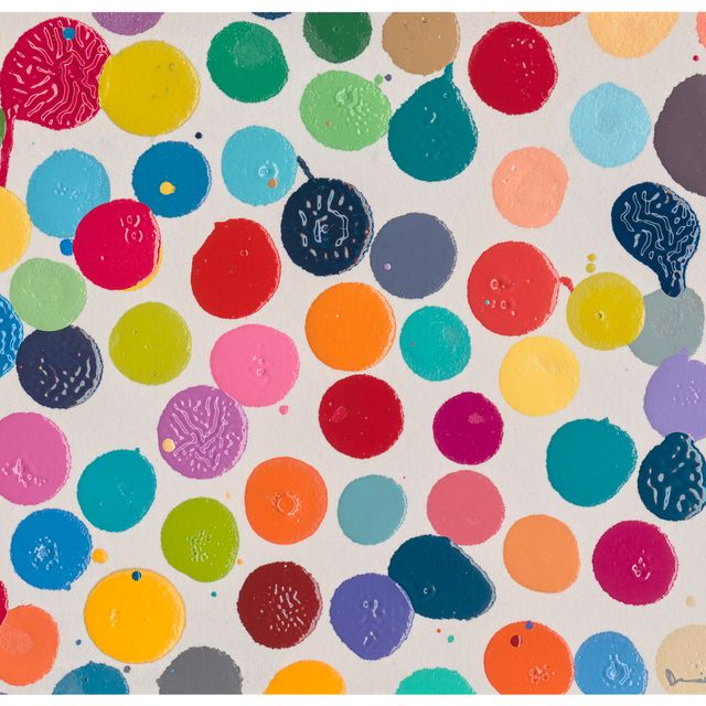 Damien Hirst — Уникальный отпечаток валюты (H11)