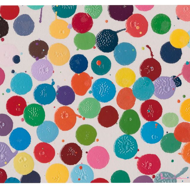 Damien Hirst — Уникальный отпечаток валюты (H11)