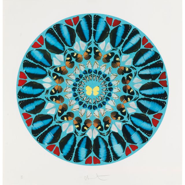 Damien Hirst — Ad te, Domine, Левави, с гравюр псалмов