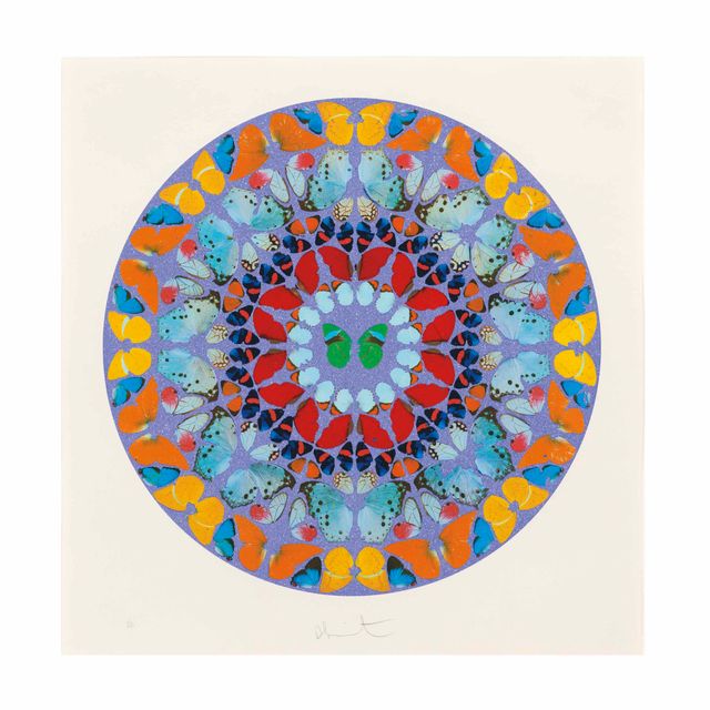 Damien Hirst — Домино Конфидо, из: Псалмов