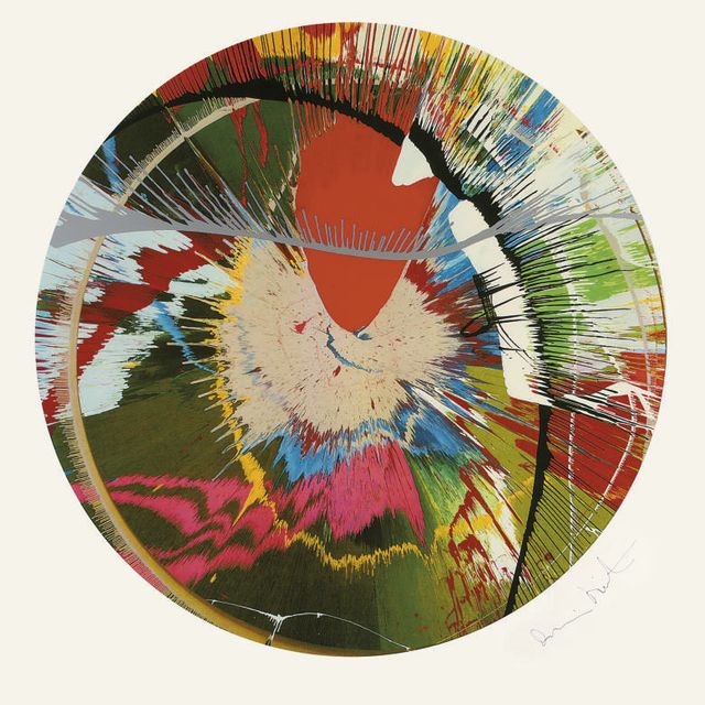 Damien Hirst — Прекрасная Галактическая взрывающаяся трафаретная печать