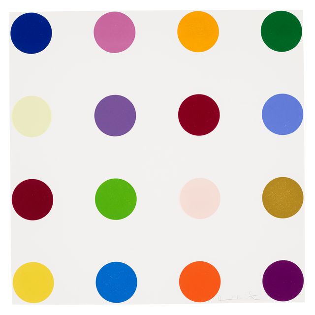 Damien Hirst — Нопалин, из 40 гравюр на дереве
