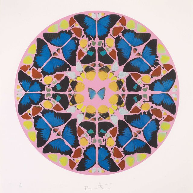 Damien Hirst — Коэли Энаррант , с гравюры Псалма