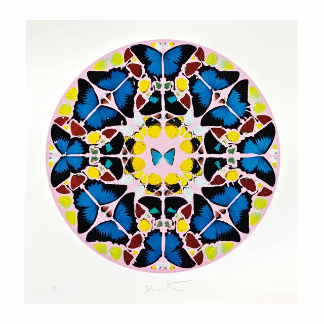 Damien Hirst — Коэли энаррант, судя по гравюрам с псалмами