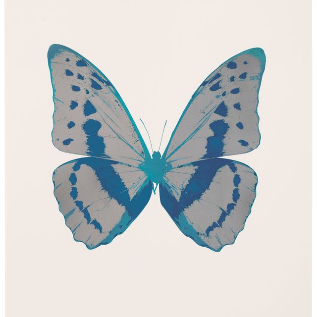 Damien Hirst — The Souls III - Серебристый блеск/Бирюза/Топаз
