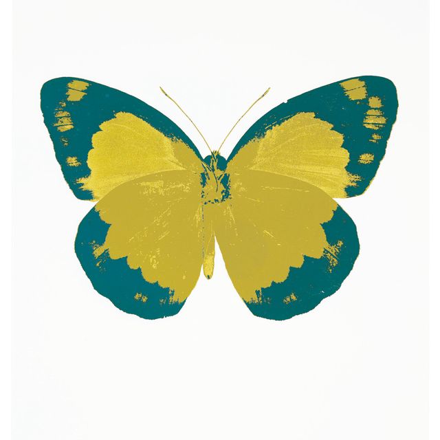 Damien Hirst — The Souls II - Райская медь/Бирюза/Слепое впечатление
