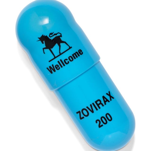 Damien Hirst — Зовиракс, 200 мг, из серии "Шизофренический генез"