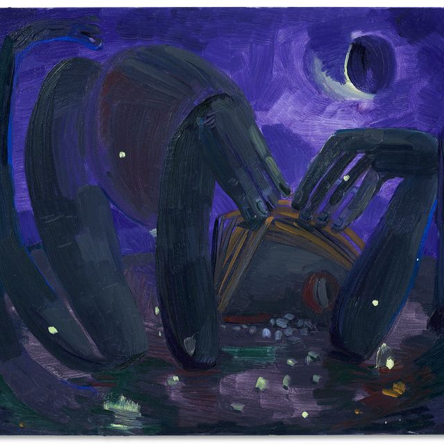 Dana Schutz — Смерть самоедки