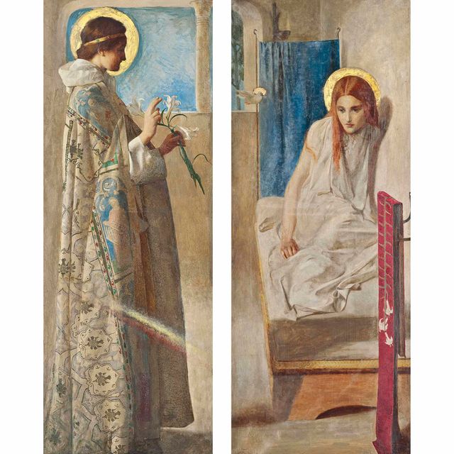 Dante Gabriel Rossetti — Великая служанка Господня! "Благовещение" по пьесе Данте Габриэля Россетти