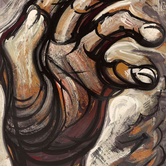 David Alfaro Siqueiros — Мано абьерта