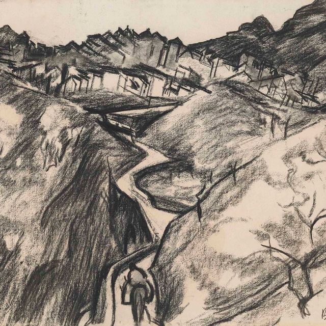 David Bomberg — Алора, Андалусия