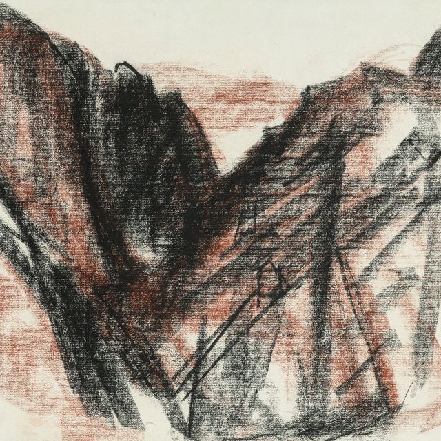 David Bomberg — Склоны Навао, Астурия