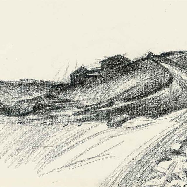David Bomberg — За пределами Иерусалима Лунный свет