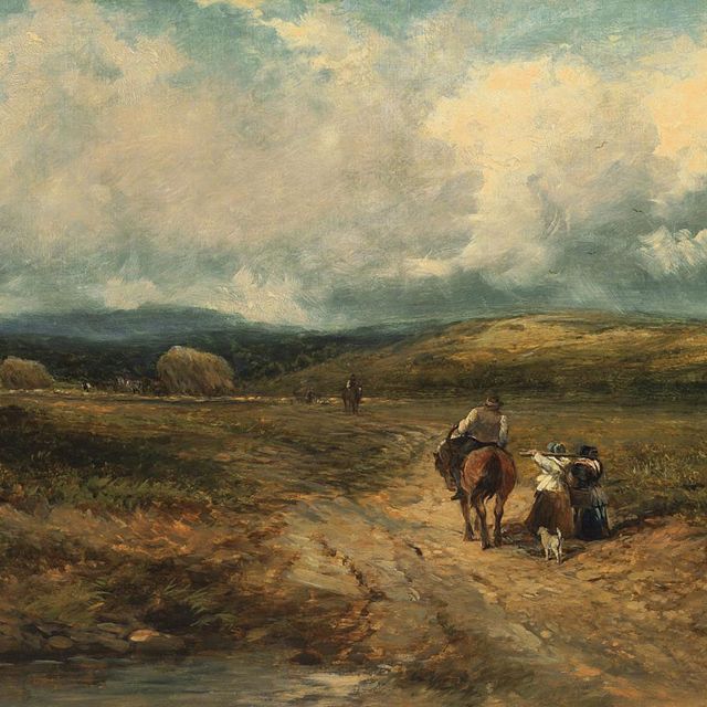 David Cox — Иду на сенокос