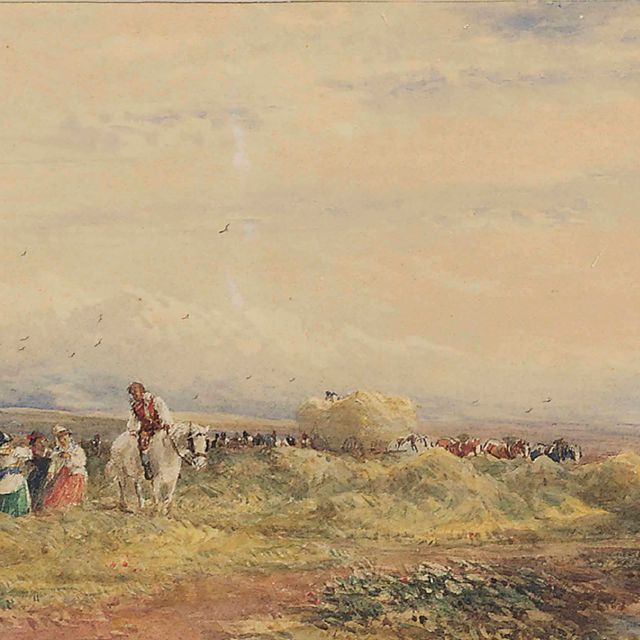 David Cox — Сенокос