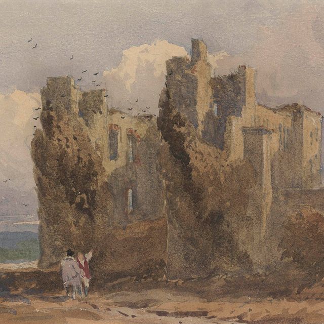 David Cox — Рисунки из замка Кенилворт, графство Уорикшир