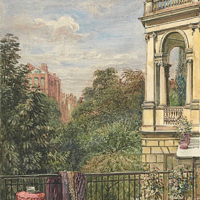 David Cox — Вид с Сент-Джеймс-плейс
