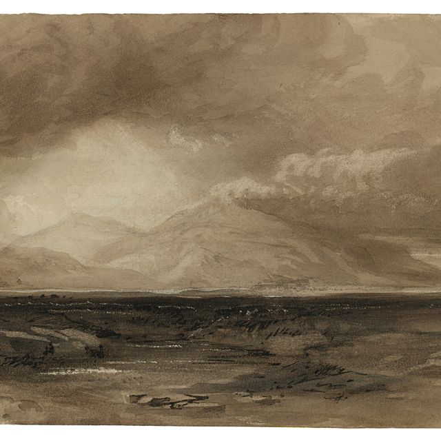 David Cox — Вересковые пустоши и далекие горы