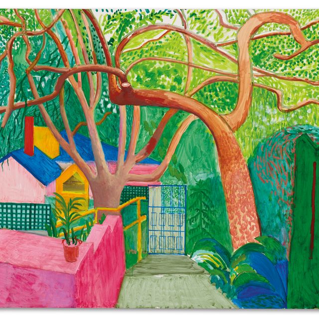 David Hockney — Ворота