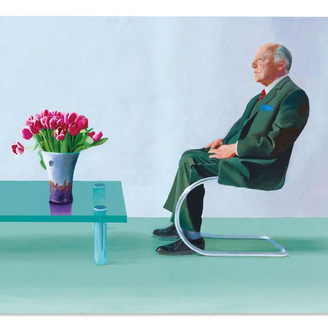 David Hockney — Портрет сэра Дэвида Вебстера
