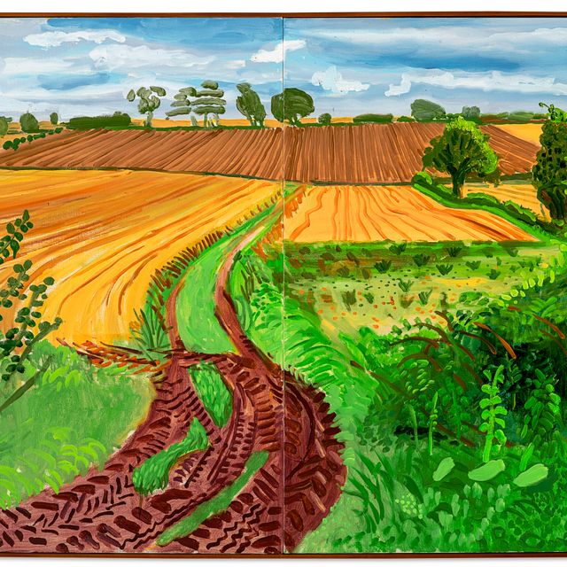 David Hockney — Между Килхэмом и Лангтофтом