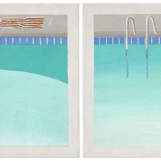 David Hockney — Четыре разных вида воды