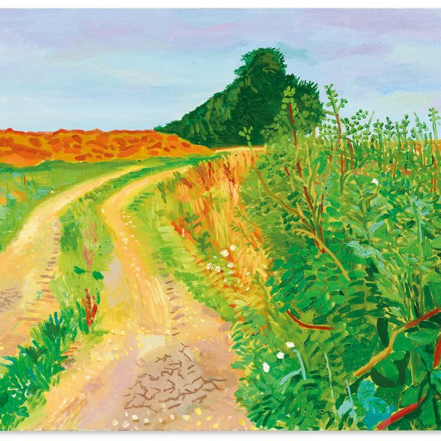 David Hockney — Радстон - Следмер, август