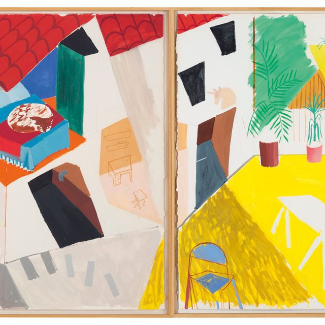 David Hockney — Встреча с Мо и Лизой в Эхо-парке