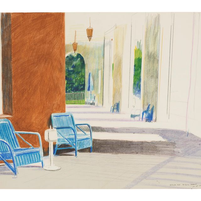 David Hockney — Отель "Арлингтон", Хот-Спрингс, Арканзас