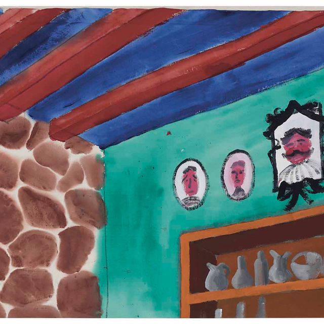 David Hockney — Без названия (Семейные портреты из Большого театра)