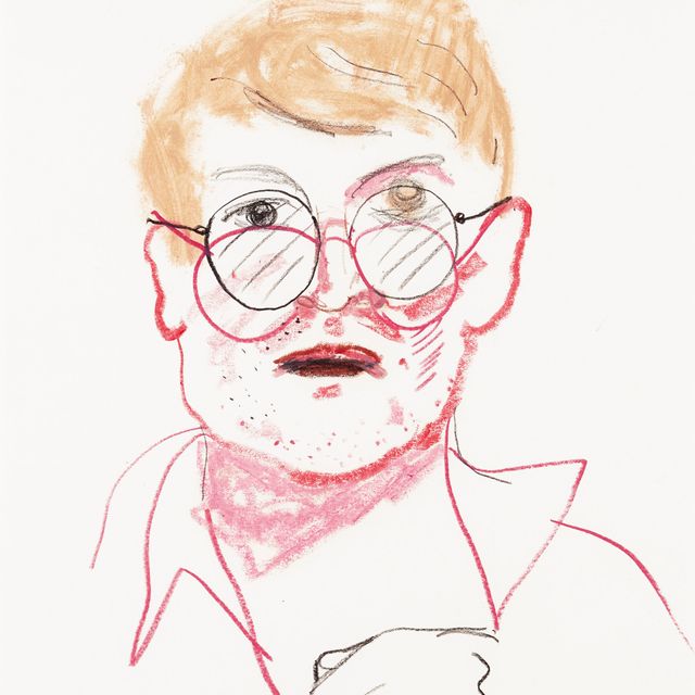 David Hockney — Автопортрет