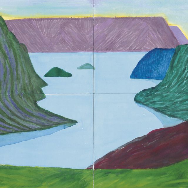 David Hockney — Фьорд, Камойваер
