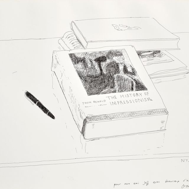 David Hockney — Натюрморт (История импрессионизма)