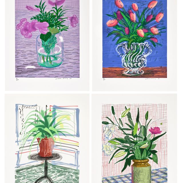 David Hockney — Большая книга: Художественные издания A, B, C и D