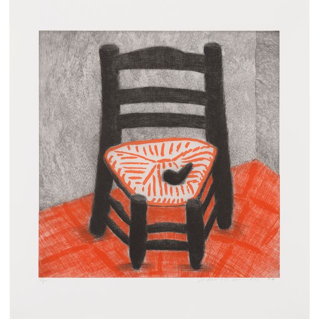 David Hockney — Кресло Ван Гога (черное)