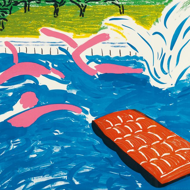 David Hockney — Послеобеденное плавание