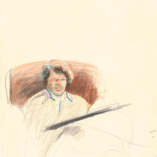 David Hockney — Питер рисует