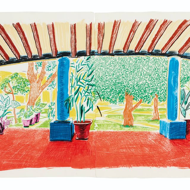 David Hockney — Отель "Акатлан": Первый день после переезда в центр внимания