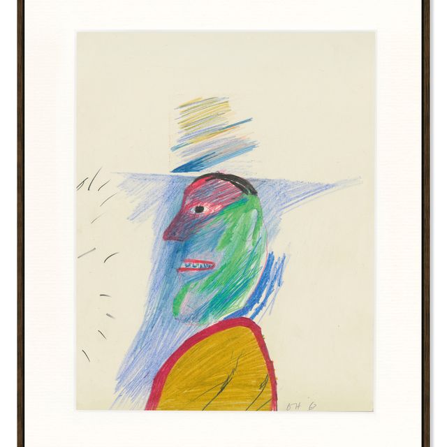 David Hockney — Человек, прислушивающийся к шуму