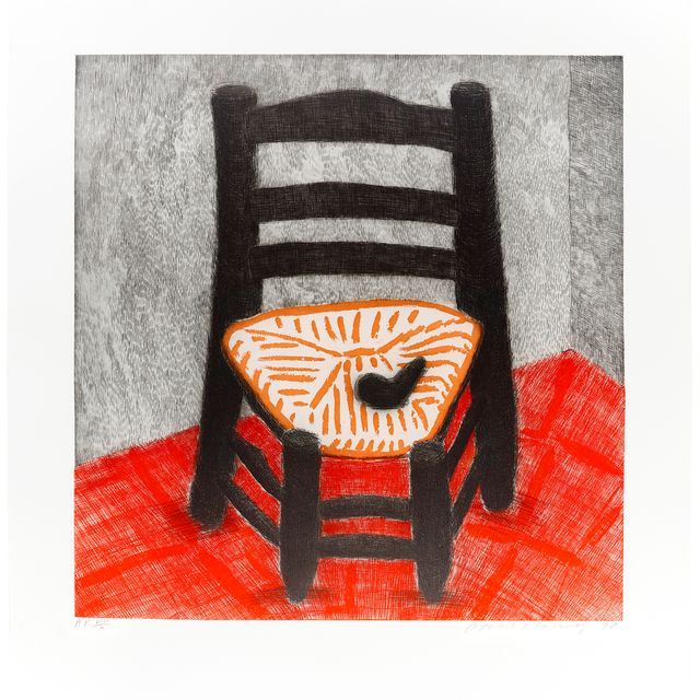 David Hockney — Кресло Ван Гога (черное)