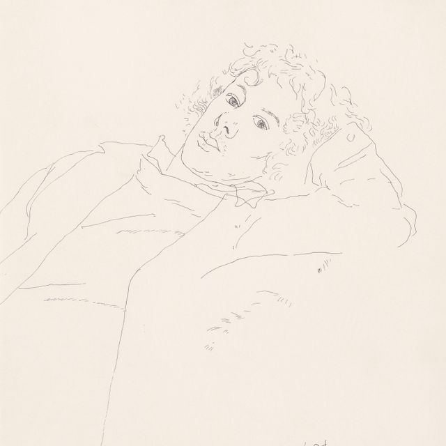David Hockney — Грегори