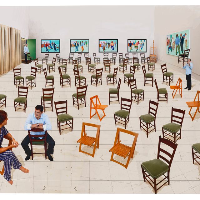 David Hockney — Стулья