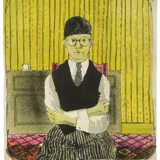 David Hockney — Автопортрет
