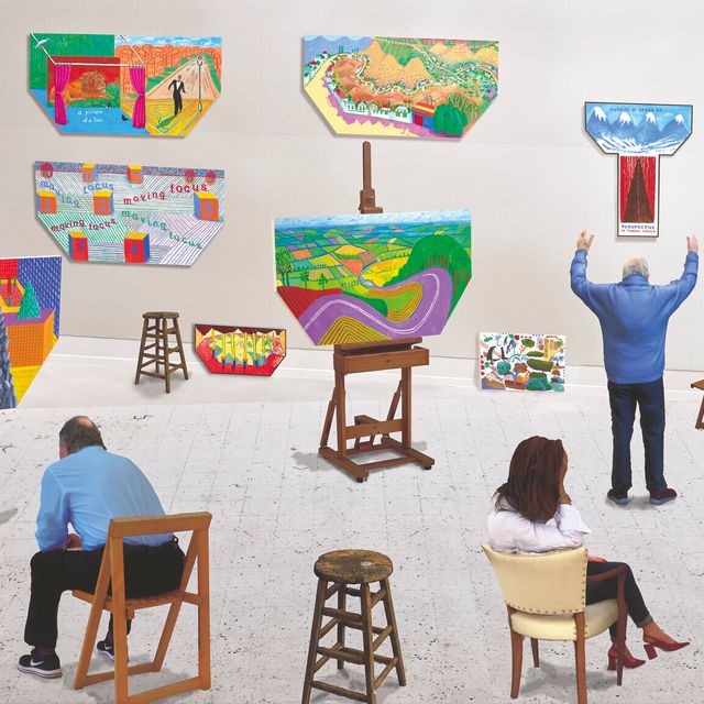 David Hockney — Внутри она Тоже Открывается