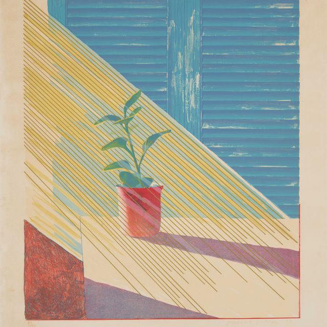 David Hockney — Солнце, из серии "Погода"