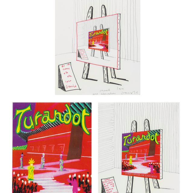David Hockney — Турандот