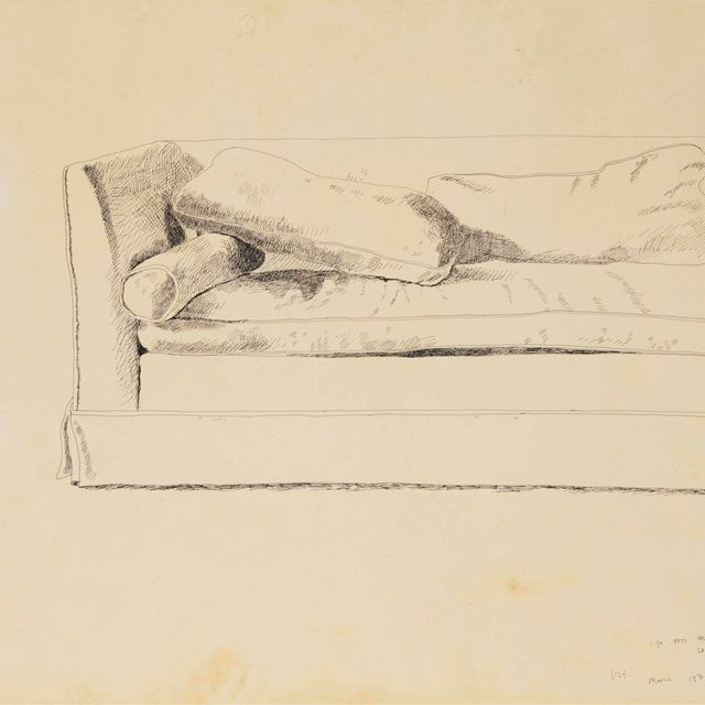David Hockney — Диван
