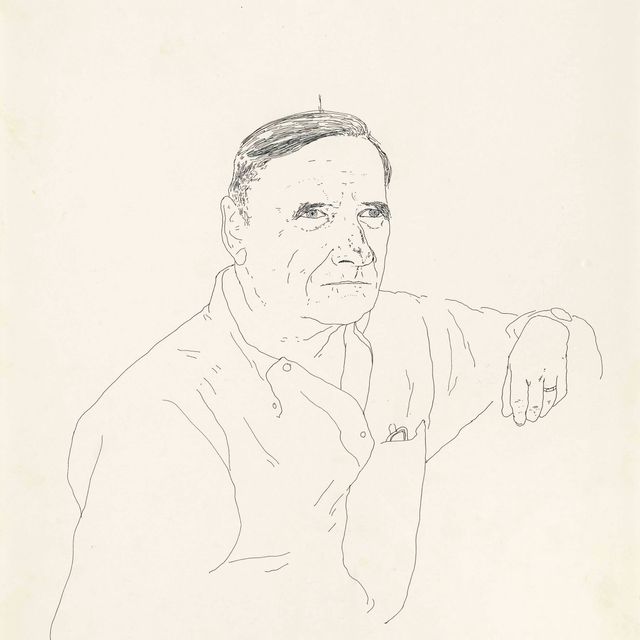 David Hockney — Кристофер Ишервуд, Санта-Моника